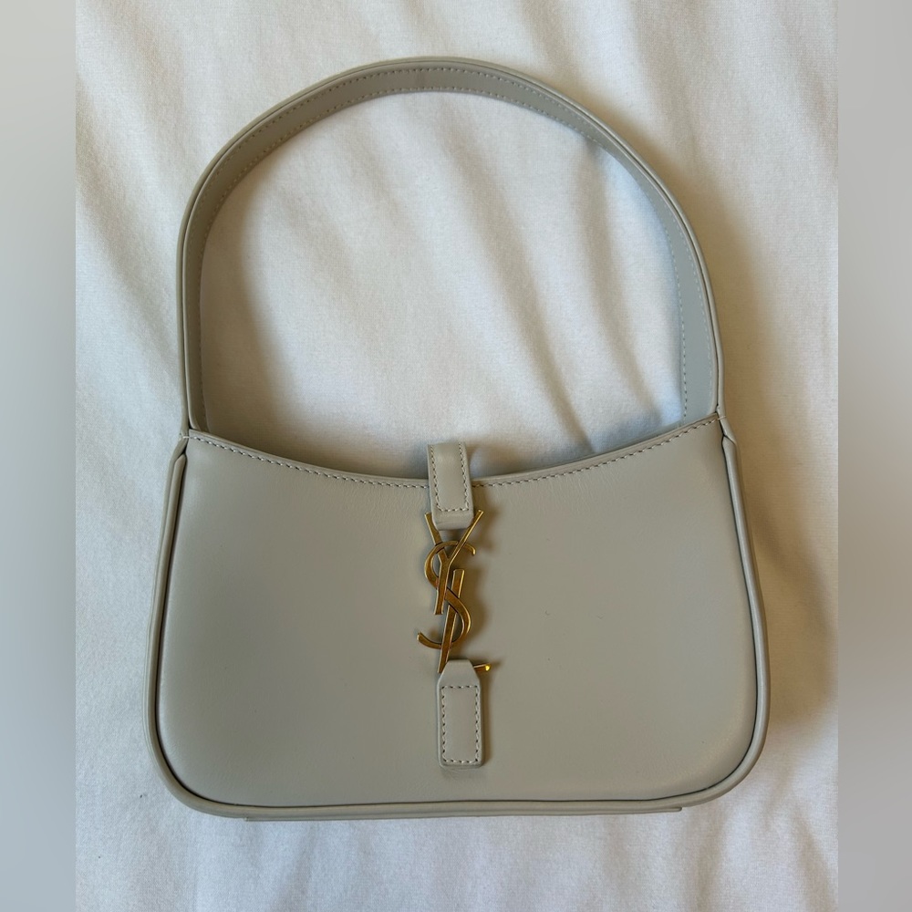 Saint Laurent - Mini Le 5 A 7 in smooth leather